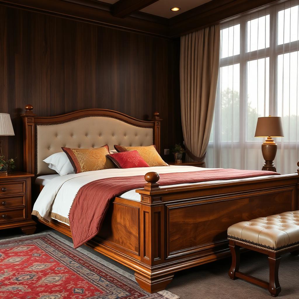 King bed with storage — carpentry work in Faridabad by G.S Interior